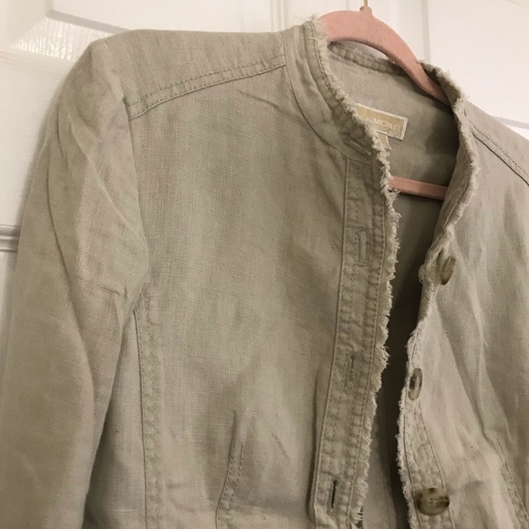 100% Linen Jacket / Michael Kors - Picture 4 of 10